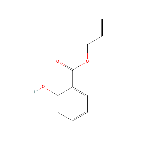 ALLYL SALICYLATE (CAS: 10484-09-0) - Chemical Structure and Molecular Formula 