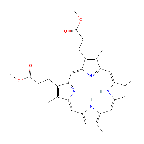Pyroporphyrin dimethyl ester (CAS: 10589-94-3) - Related Chemical Product