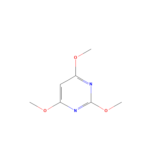 2,4,6-TRIMETHOXYPYRIMIDINE (CAS: 13106-85-9) - Related Chemical Product