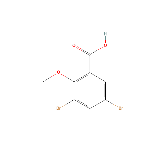 3,5-DIBROMO-2-METHOXYBENZOIC ACID (CAS: 13130-23-9) - Related Chemical Product