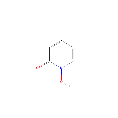 2-Pyridinol-1-oxide (CAS: 13161-30-3) - Chemical Structure and Molecular Formula 