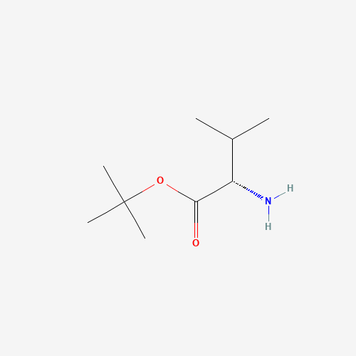 tert-Butyl L-valinate (CAS: 13211-31-9) - Chemical Structure and Molecular Formula 