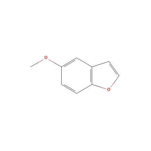 5-Methoxybenzofuran (CAS: 13391-28-1) - Chemical Structure and Molecular Formula 