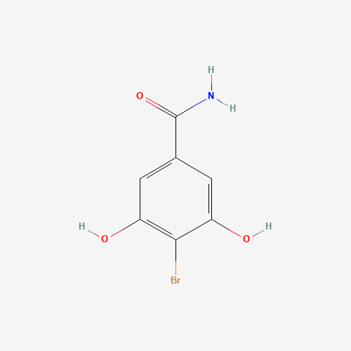 4-BROMO-3,5-DIHYDROXYBENZAMIDE (CAS: 13429-12-4) - Related Chemical Product