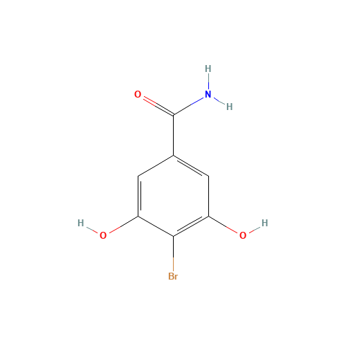 4-BROMO-3,5-DIHYDROXYBENZAMIDE (CAS: 13429-12-4) - Related Chemical Product