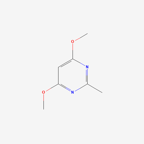 4,6-Dimethoxy-2-methylpyrimidine (CAS: 13566-48-8) - Chemical Structure and Molecular Formula 