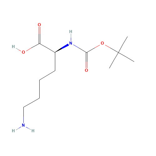 N-alpha-(tert-Butoxycarbonyl)-L-lysine (CAS: 13734-28-6) - Related Chemical Product