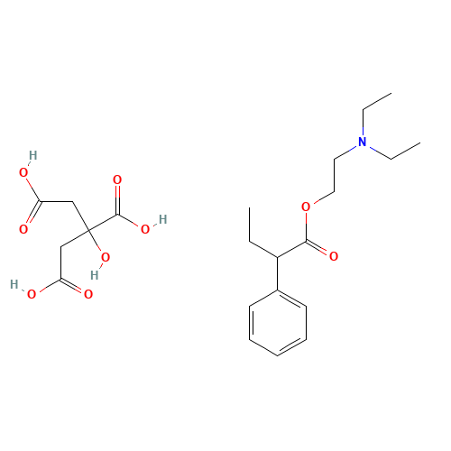 2-DIETHYLAMINOETHYL 2-PHENYLBUTYRATE CITRATE SALT (CAS: 13900-12-4) - Related Chemical Product