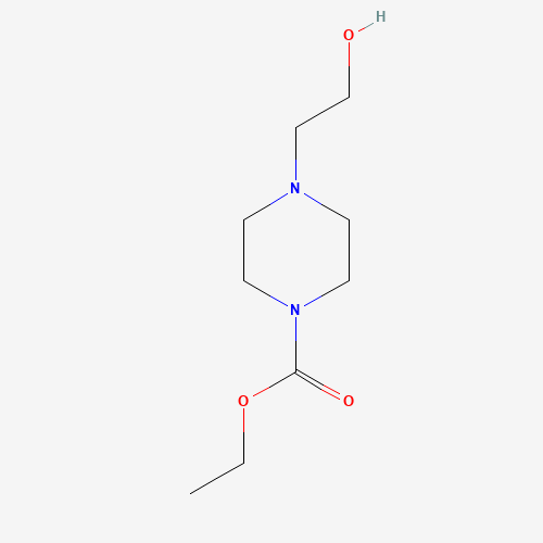 4-(2-HYDROXYETHYL)-PIPERAZIN-1-CARBOXYLIC ACID ETHYL ESTER (CAS: 14000-66-9) - Related Chemical Product