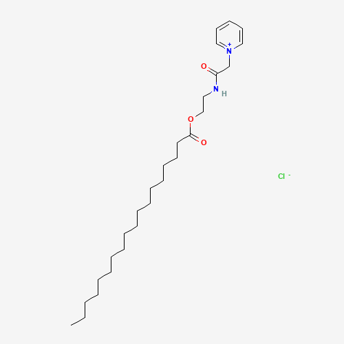 1-[2-Oxo-2-[[2-[(1-oxooctadecyl)oxy]ethyl]amino]ethyl]pyridinium chloride (CAS: 14492-68-3) - Related Chemical Product