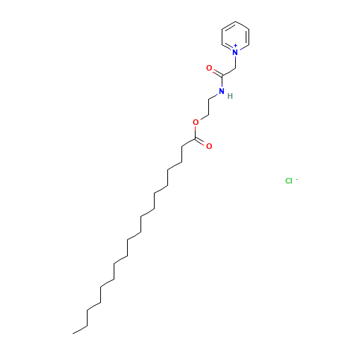 1-[2-Oxo-2-[[2-[(1-oxooctadecyl)oxy]ethyl]amino]ethyl]pyridinium chloride (CAS: 14492-68-3) - Related Chemical Product