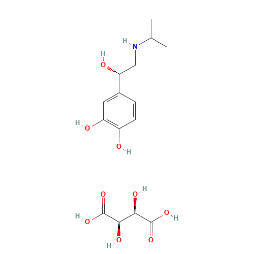 (S)-(+)-ISOPROTERENOL L(+)-BITARTRATE (CAS: 14638-70-1) - Related Chemical Product