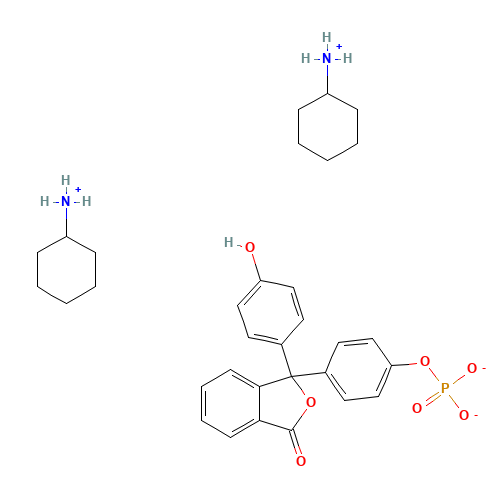 Phenolphthalein monophosphate dicyclohexylammonium salt (CAS: 14815-59-9) - Related Chemical Product