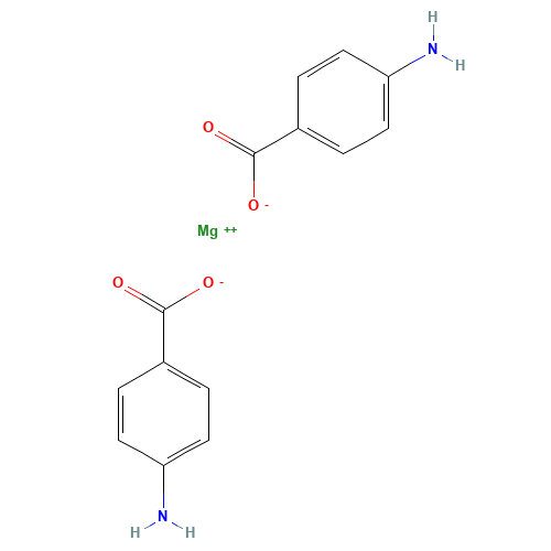 MAGNESIUM-P-AMINOBENZOATE (CAS: 14926-08-0) - Related Chemical Product
