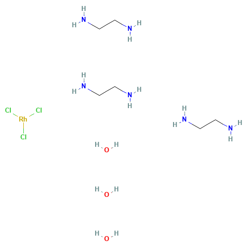 TRIS(ETHYLENEDIAMINE)RHODIUM(III) TRICHLORIDE (CAS: 15004-86-1) - Related Chemical Product