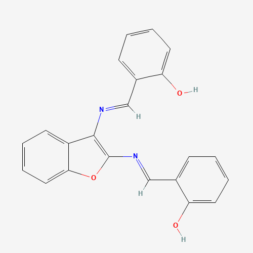 N,N'-BIS-SALICYLIDENE-2,3-DIAMINO-BENZOFURAN (CAS: 15108-19-7) - Related Chemical Product