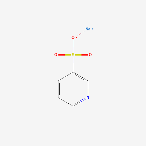PYRIDINE-3-SULFONIC ACID SODIUM SALT (CAS: 15521-77-4) - Chemical Structure and Molecular Formula 
