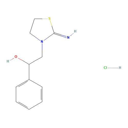 2-IMINO-ALPHA-PHENYL-3-THIAZOLIDINEETHANOL HYDROCHLORIDE (CAS: 15591-41-0) - Related Chemical Product