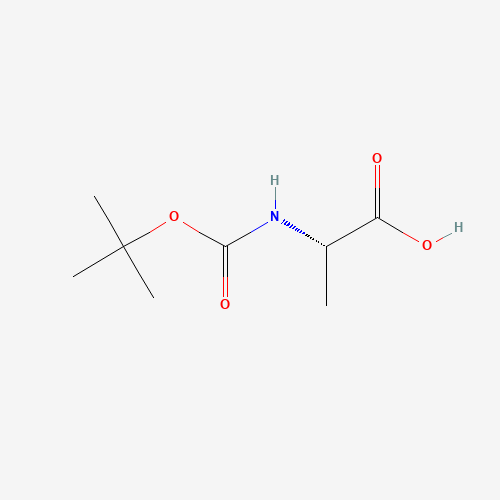 N-(tert-Butoxycarbonyl)-L-alanine (CAS: 15761-38-3) - Related Chemical Product