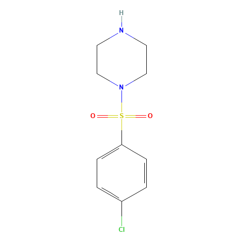 1-(4-CHLORO-BENZENESULFONYL)-PIPERAZINE (CAS: 16017-53-1) - Related Chemical Product