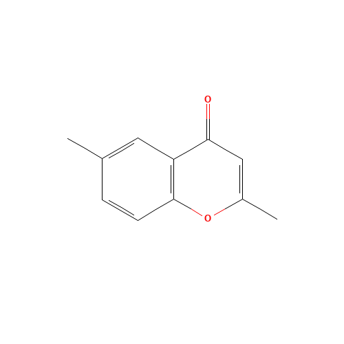 2 6-DIMETHYLCHROMONE (CAS: 16108-51-3) - Chemical Structure and Molecular Formula 