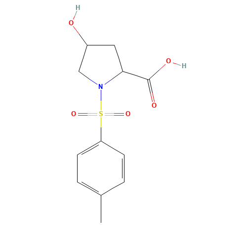 4-HYDROXY-1-(TOLUENE-4-SULFONYL)-PYRROLIDINE-2-CARBOXYLIC ACID (CAS: 16257-64-0) - Related Chemical Product