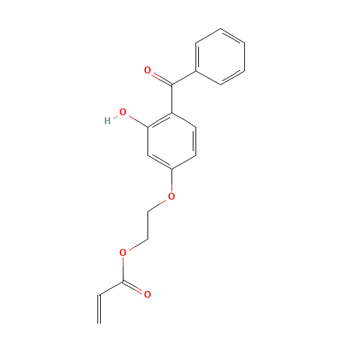 2-(4-Benzoyl-3-hydroxyphenoxy)ethyl acrylate (CAS: 16432-81-8) - Related Chemical Product