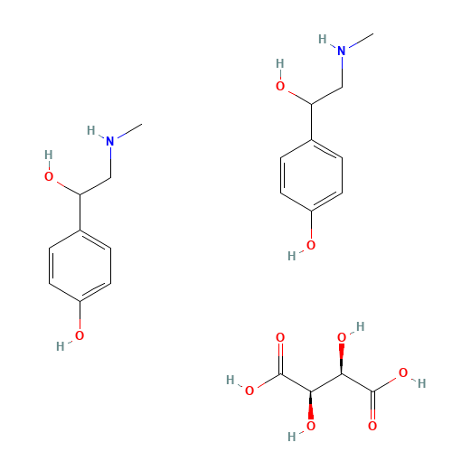 Synephrine tartrate (CAS: 16589-24-5) - Related Chemical Product