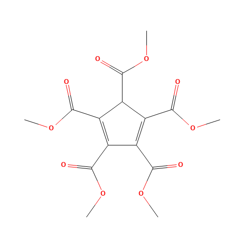 PENTAMETHYL CYCLOPENTADIENE-1,2,3,4,5-PENTACARBOXYLATE (CAS: 16691-59-1) - Related Chemical Product