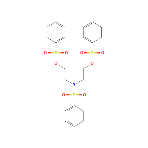 N,N-BIS[2-(P-TOLYLSULFONYLOXY)ETHYL]-P-TOLUENESULFONAMIDE (CAS: 16695-22-0) - Related Chemical Product