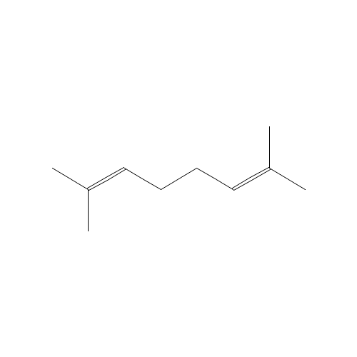 GERANIOL (CAS: 16736-42-8) - Chemical Structure and Molecular Formula 