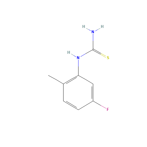 5-FLUORO-2-METHYLPHENYLTHIOUREA (CAS: 16822-86-9) - Related Chemical Product