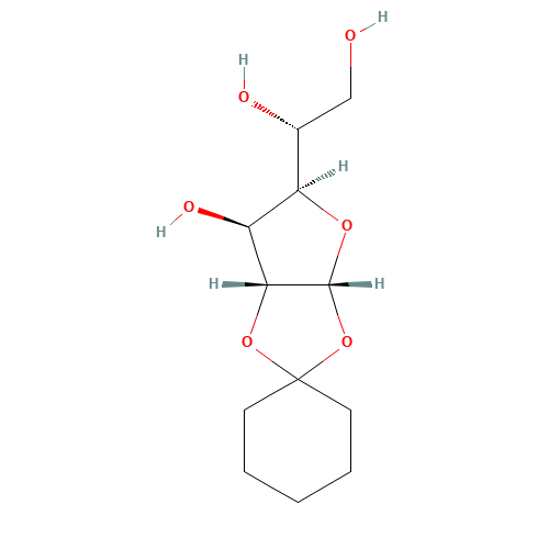 1,2-O-CYCLOHEXYLIDENE-ALPHA-D-GLUCOFURANOSE (CAS: 16832-21-6) - Related Chemical Product