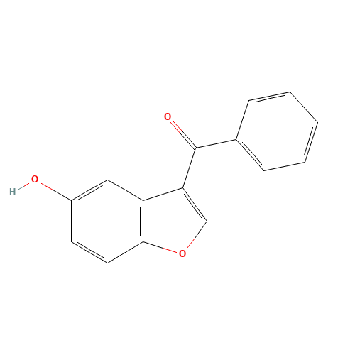 (5-HYDROXY-1-BENZOFURAN-3-YL)(PHENYL)METHANONE (CAS: 17249-62-6) - Related Chemical Product