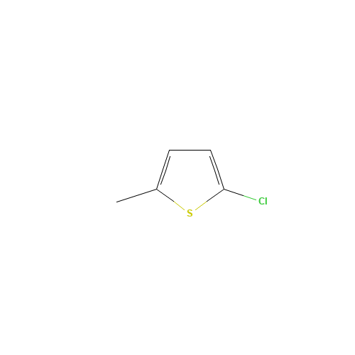 2-Chloro-5-methylthiophene (CAS: 17249-82-0) - Chemical Structure and Molecular Formula 