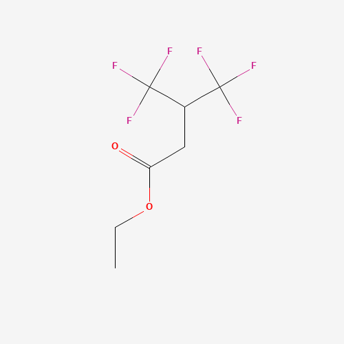 ETHYL 4,4,4-TRIFLUORO-3-(TRIFLUOROMETHYL)BUTYRATE (CAS: 17327-34-3) - Related Chemical Product