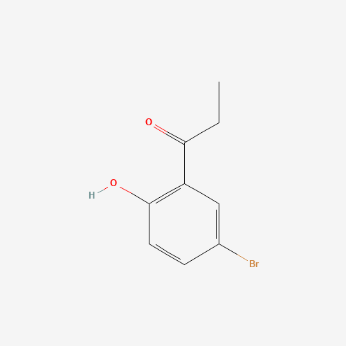 5'-BROMO-2'-HYDROXYPROPIOPHENONE  97 (CAS: 17764-93-1) - Chemical Structure and Molecular Formula 