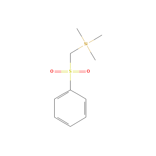 TRIMETHYLSILYLBENZENESULFONATE (CAS: 17872-92-3) - Chemical Structure and Molecular Formula 