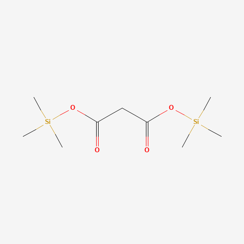 BIS(TRIMETHYLSILYL) MALONATE (CAS: 18457-04-0) - Chemical Structure and Molecular Formula 