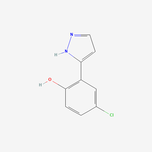 4-CHLORO-2-(1H-PYRAZOL-3-YL)PHENOL (CAS: 18704-67-1) - Related Chemical Product