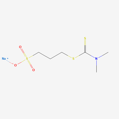 Sodium 3-[[(dimethylamino)thioxomethyl]thio]propanesulphonate (CAS: 18880-36-9) - Related Chemical Product