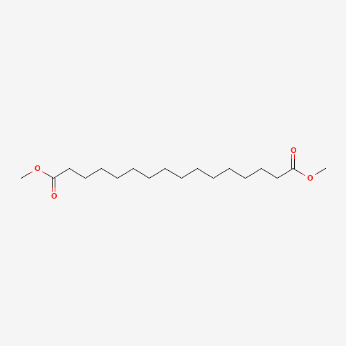 DIMETHYL HEXADECANEDIOATE (CAS: 19102-90-0) - Chemical Structure and Molecular Formula 