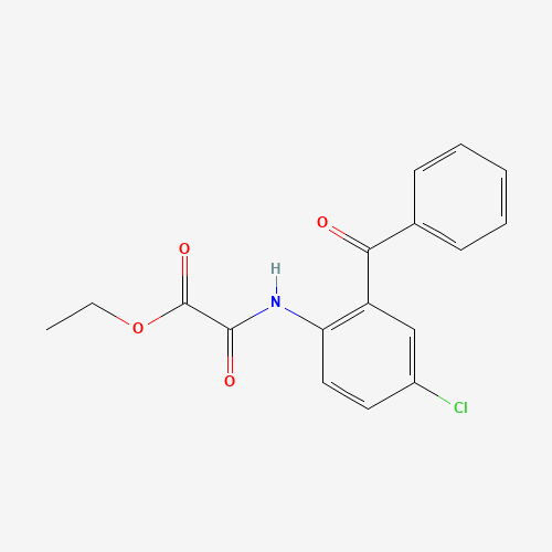 ETHYL 2-(2-BENZOYL-4-CHLOROANILINO)-2-OXOACETATE (CAS: 19144-20-8) - Related Chemical Product