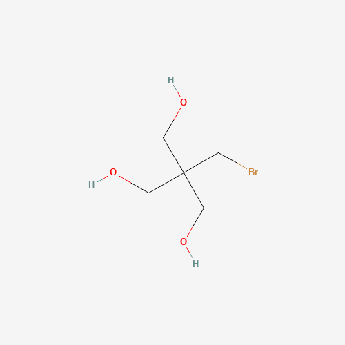 2-(BROMOMETHYL)-2-(HYDROXYMETHYL)-1,3-PROPANEDIOL (CAS: 19184-65-7) - Chemical Structure and Molecular Formula 