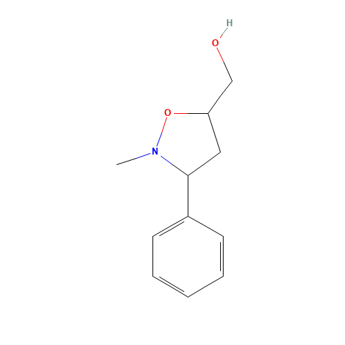 (2-METHYL-3-PHENYLTETRAHYDRO-5-ISOXAZOLYL)METHANOL (CAS: 19345-02-9) - Related Chemical Product