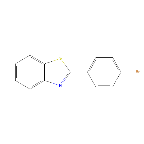 1-(2-BENZOTHIAZOLYL)-4-BROMOBENZENE (CAS: 19654-19-4) - Related Chemical Product