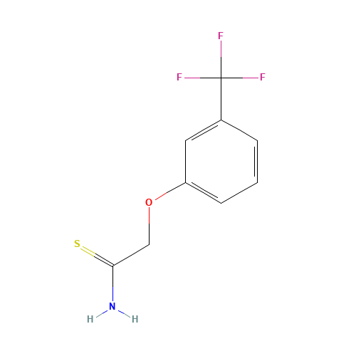 2-[3-(TRIFLUOROMETHYL)PHENOXY]ETHANETHIOAMIDE (CAS: 20293-32-7) - Related Chemical Product