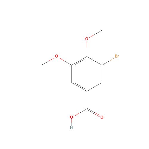 3-BROMO-4,5-DIMETHOXYBENZOIC ACID (CAS: 20731-48-0) - Related Chemical Product