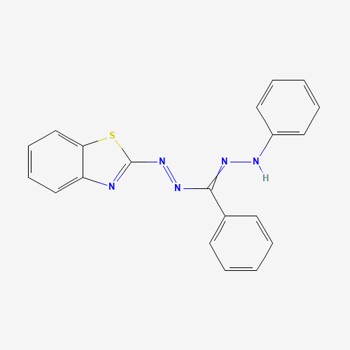 5-(2-BENZOTHIAZOLYL)-1,3-DIPHENYLFORMAZAN (CAS: 21326-44-3) - Related Chemical Product
