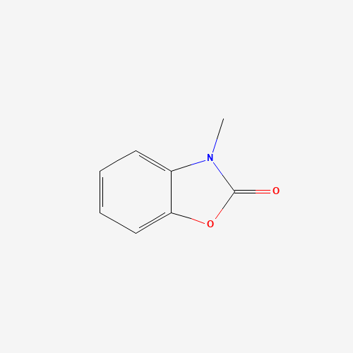 3-Methyl-2-benzoxazolinone (CAS: 21892-80-8) - Chemical Structure and Molecular Formula 